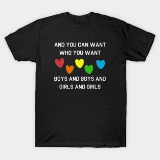 Boys and Boys and Girls and Girls T-Shirt